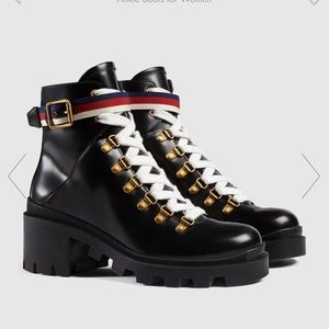 Gucci Leather Ankle Boot